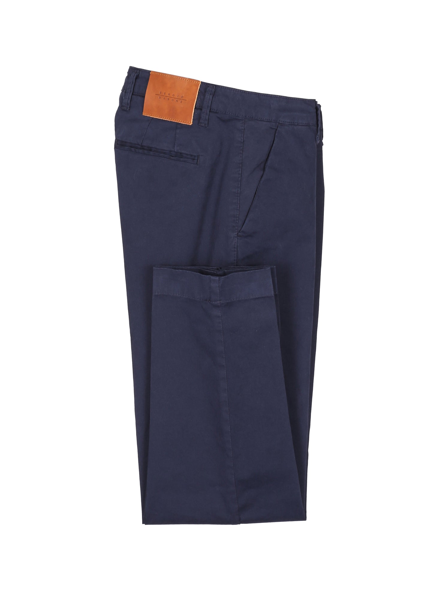 Made in Italy Chino Navy Blue %100 Coton